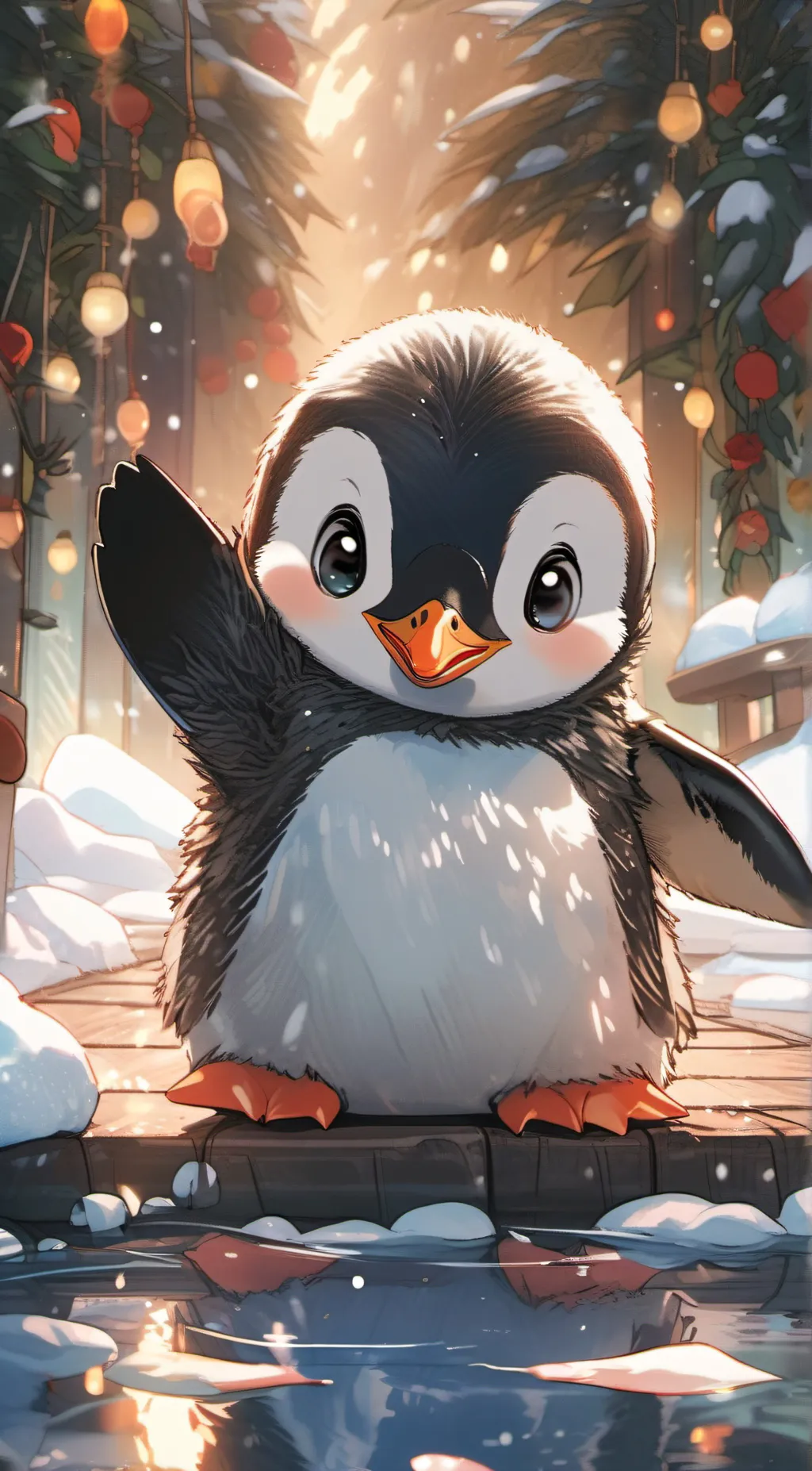 ai character: Snowball background