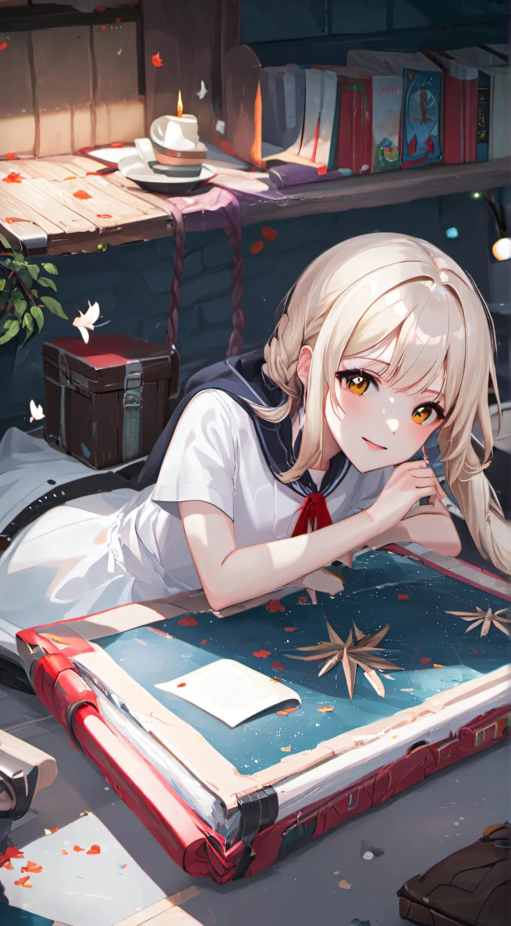 ai character: elle background