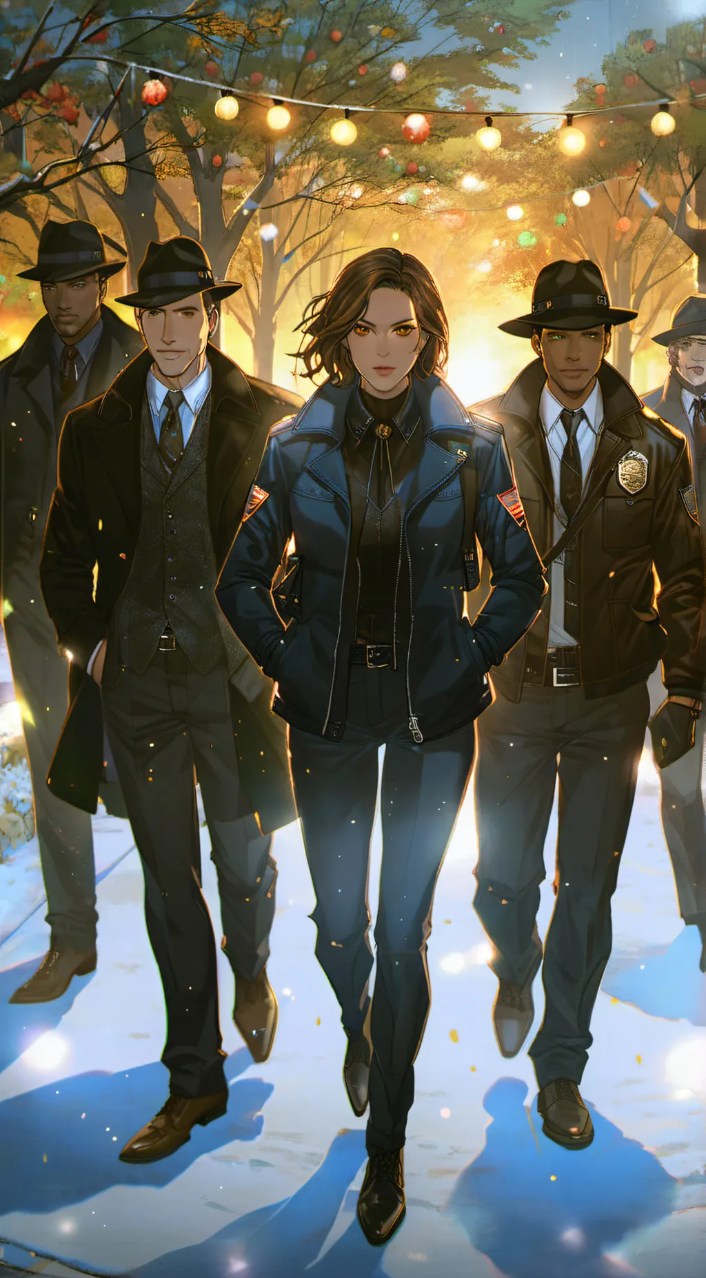 ai character: Chicago pd  background