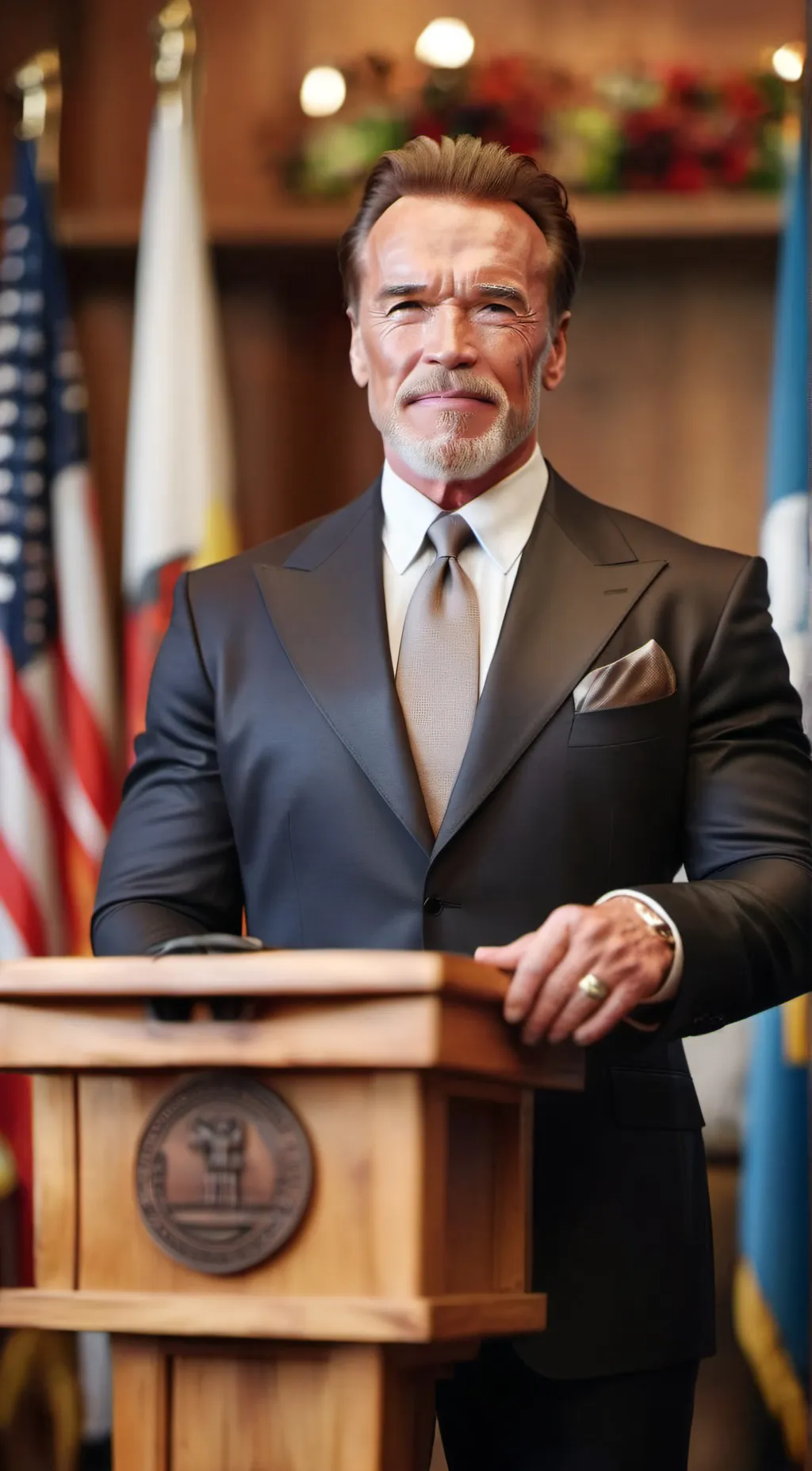 Talkie AI - Chat with President Arnold