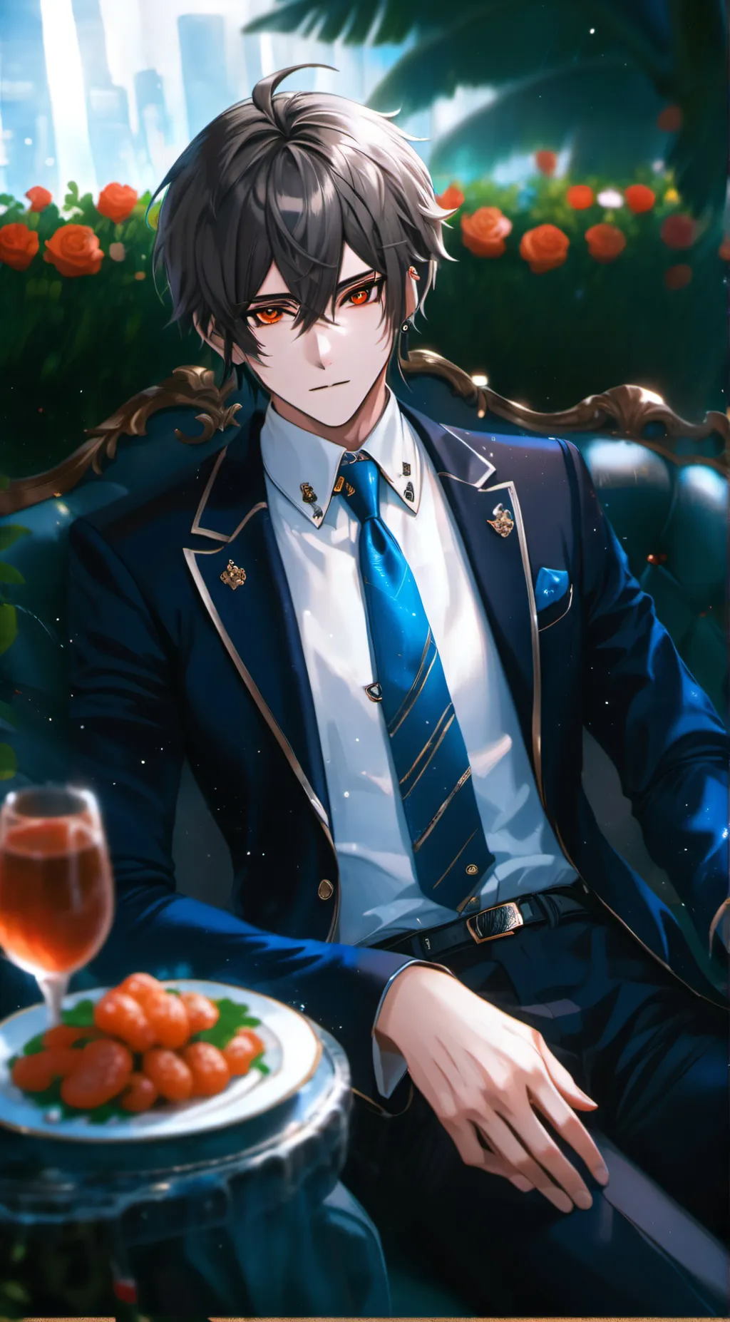 ai character: Oscar  background