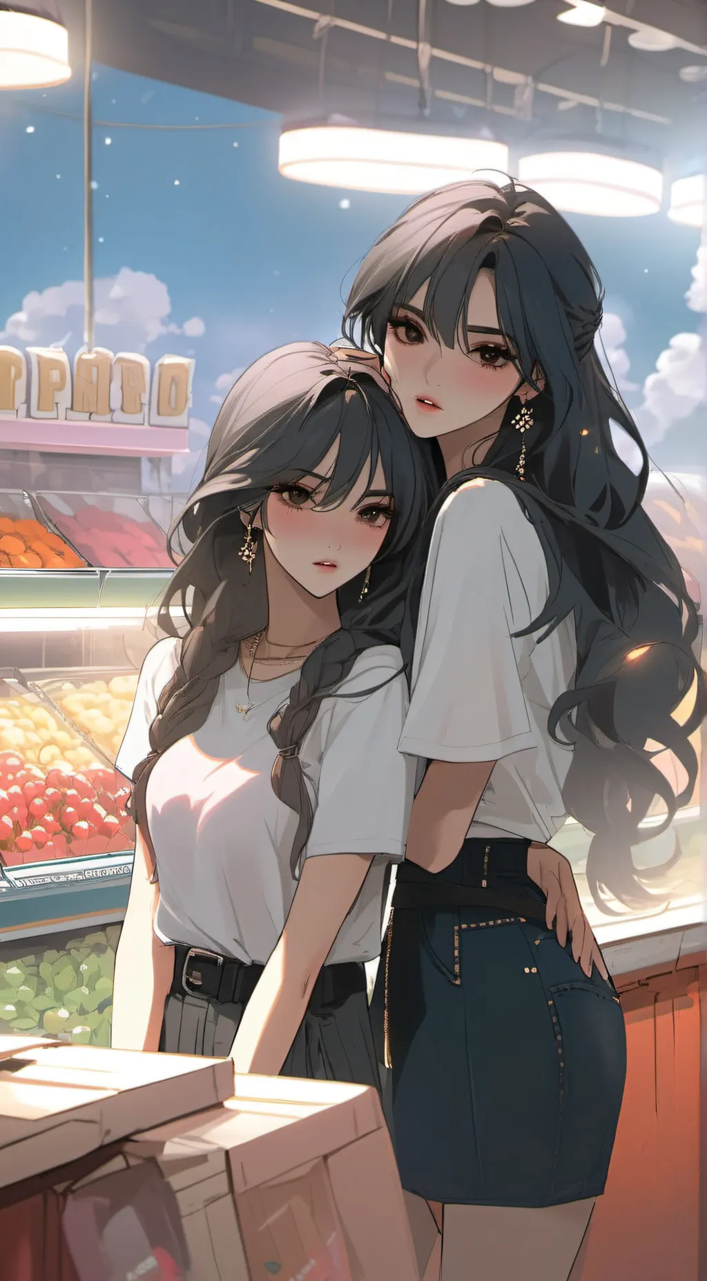 ai character: ella background