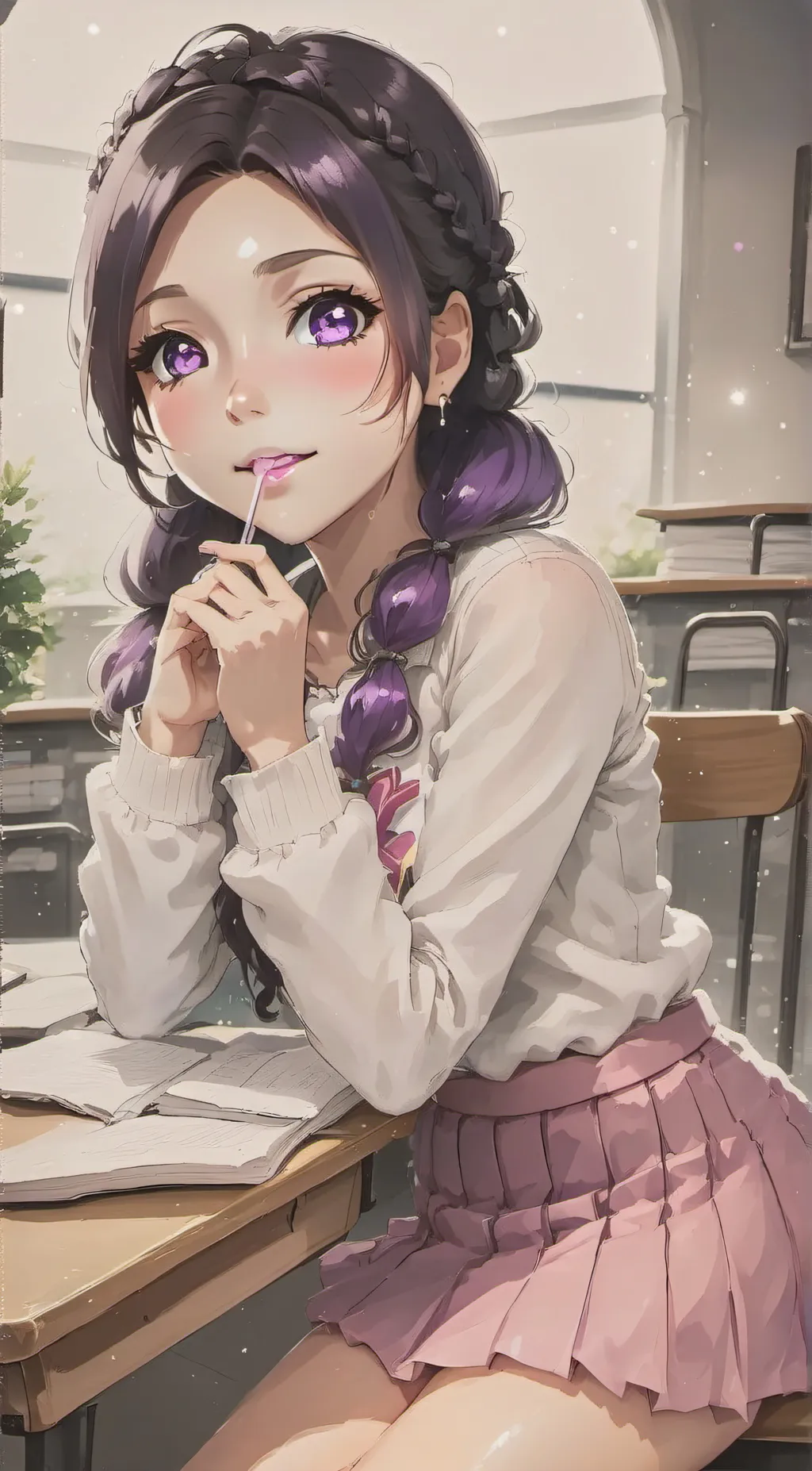 ai character: Voila  background