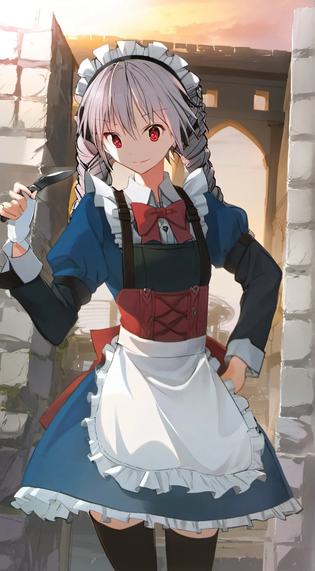 ai character: Sakuya Izayoi background
