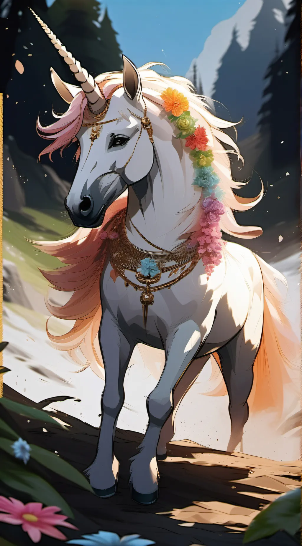 ai character: craftycorn background
