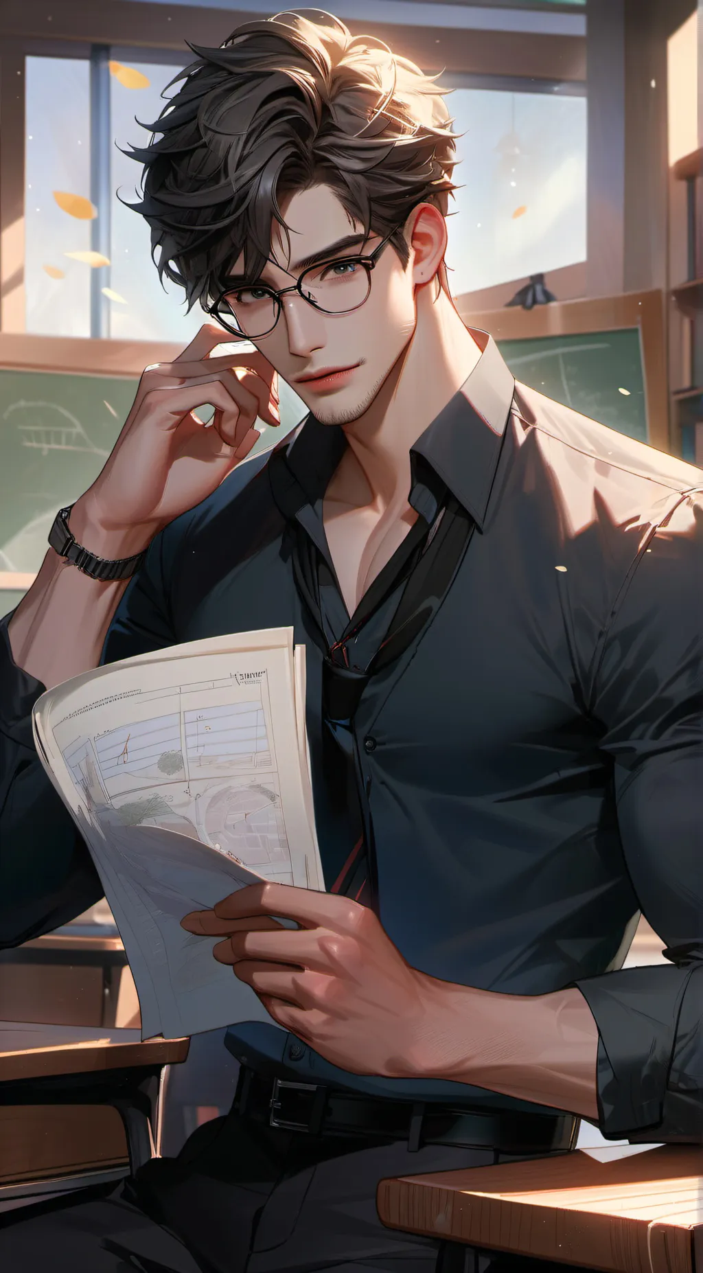 ai character: Ryou background