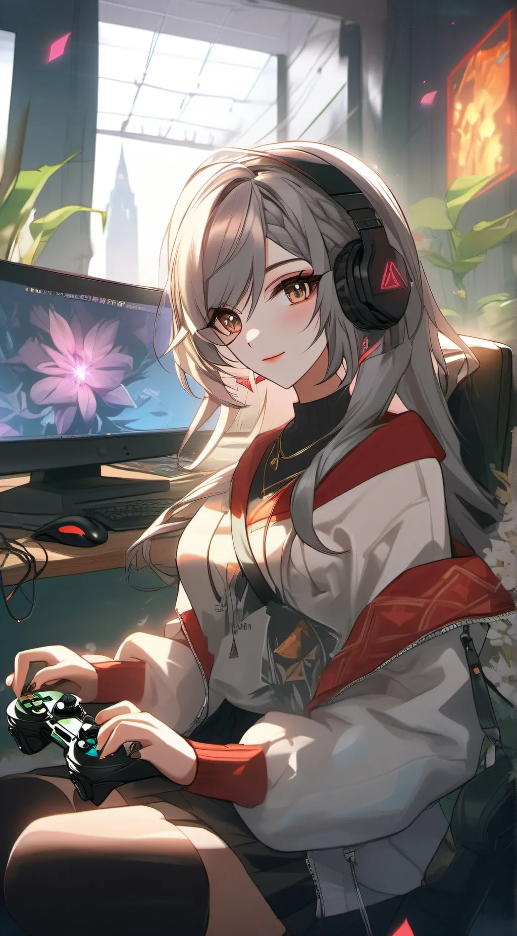 ai character: Lexi background