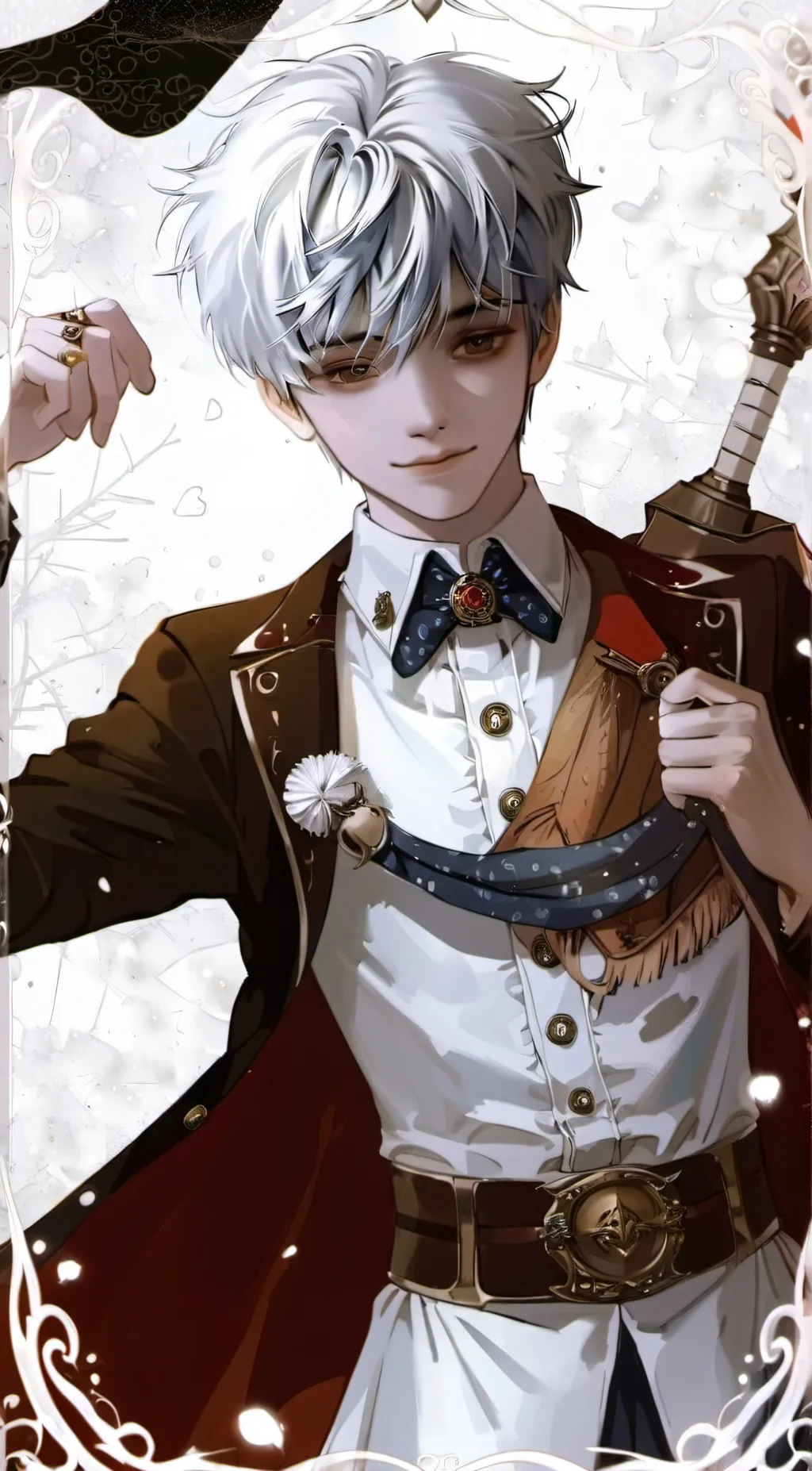 ai character: Jack Frost  background