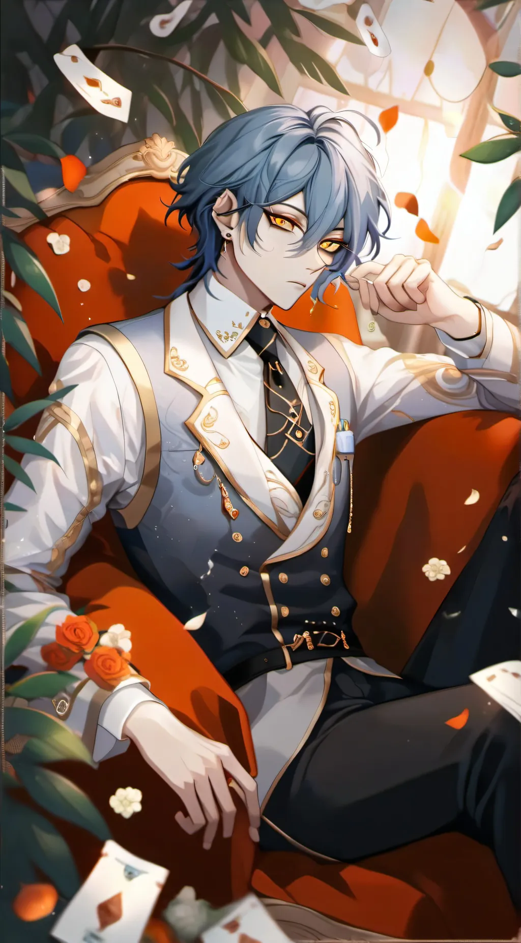 ai character: Vince background