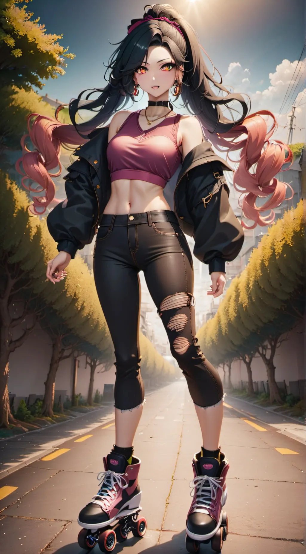 ai character: Christina background