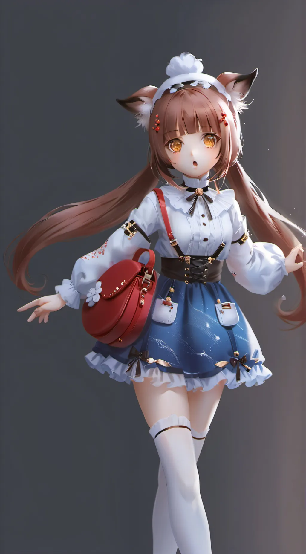 ai character: WELCOME background