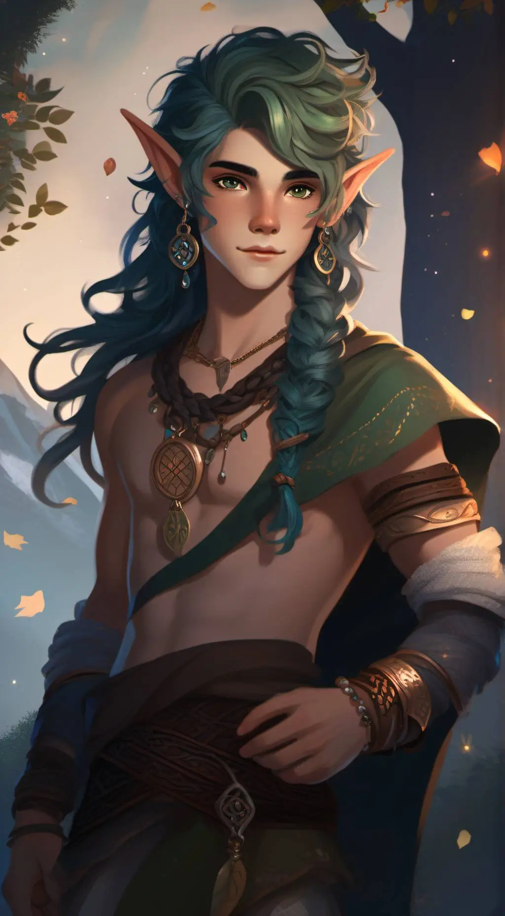 ai character: Pik background