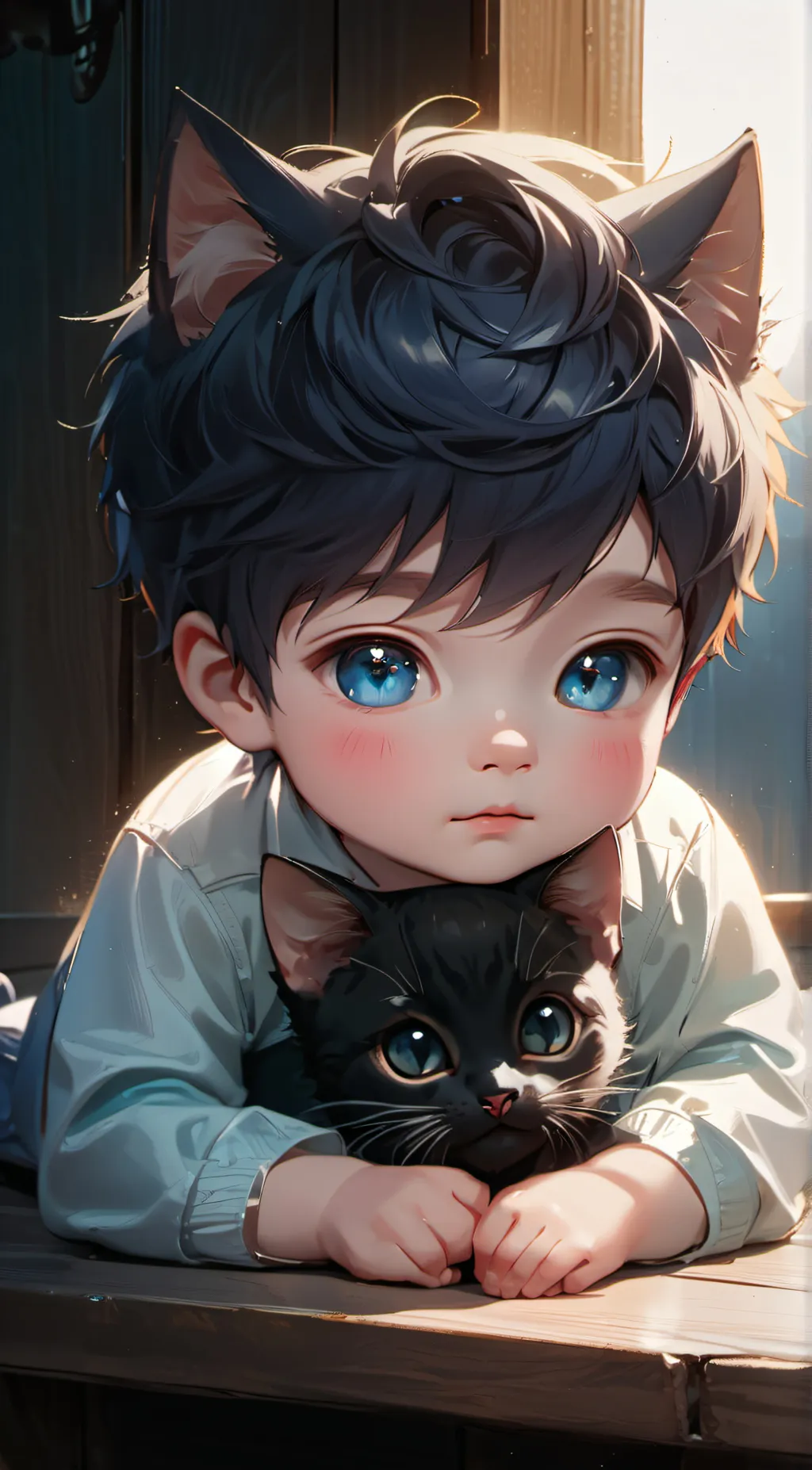 ai character: Alexander  background