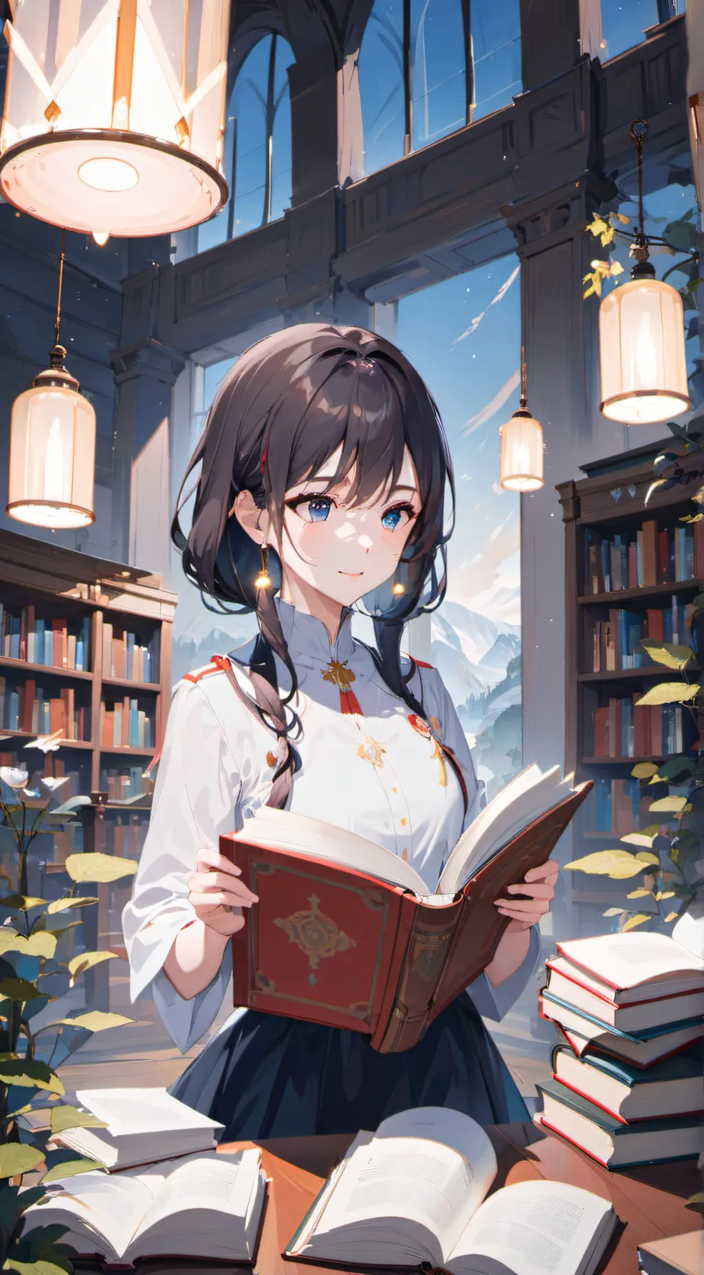 ai character: Charlotte background