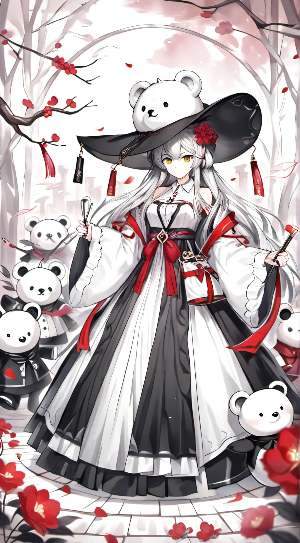 ai character: Danganronpa THH background
