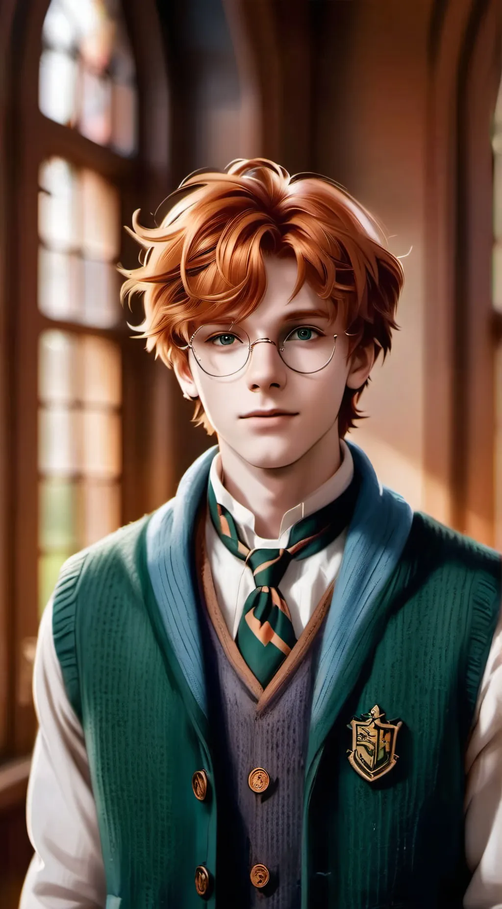ai character: Ron Weasly background
