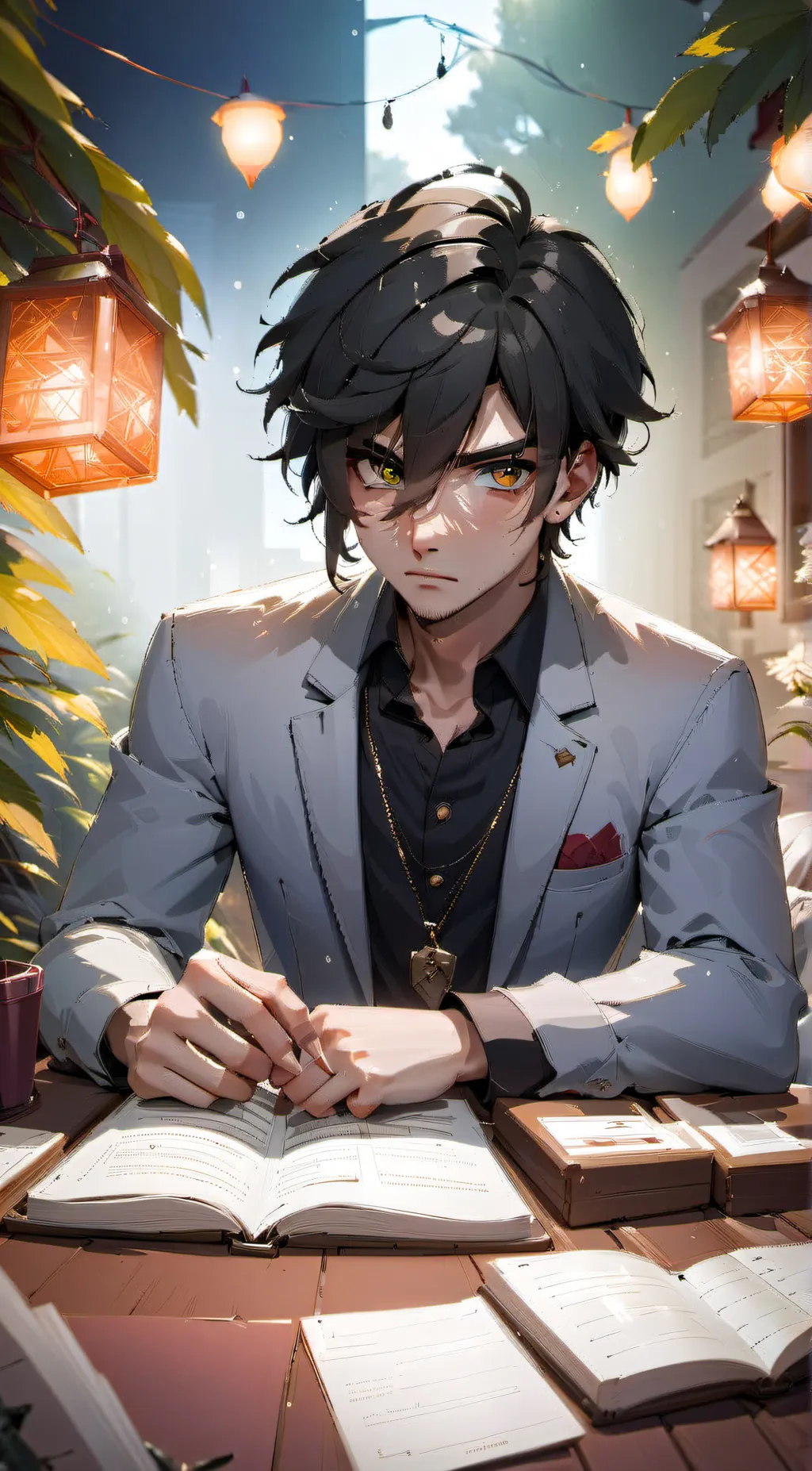 ai character: Tyler  background
