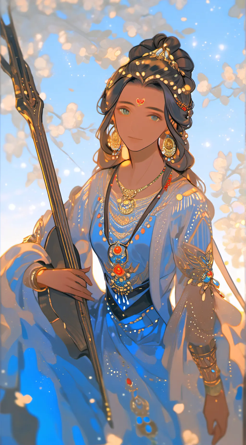 ai character: Paris background