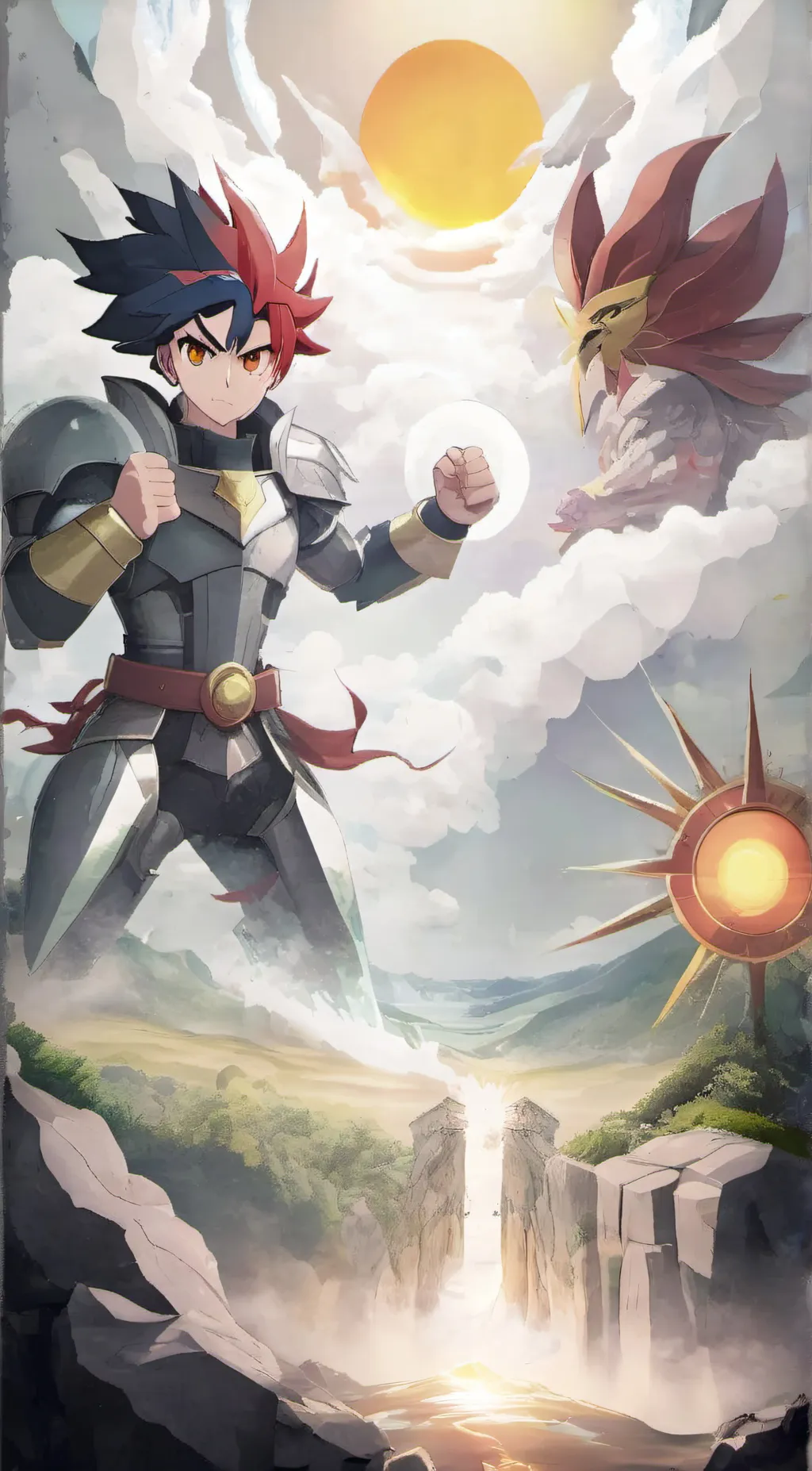 ai character: Gao mikado  background