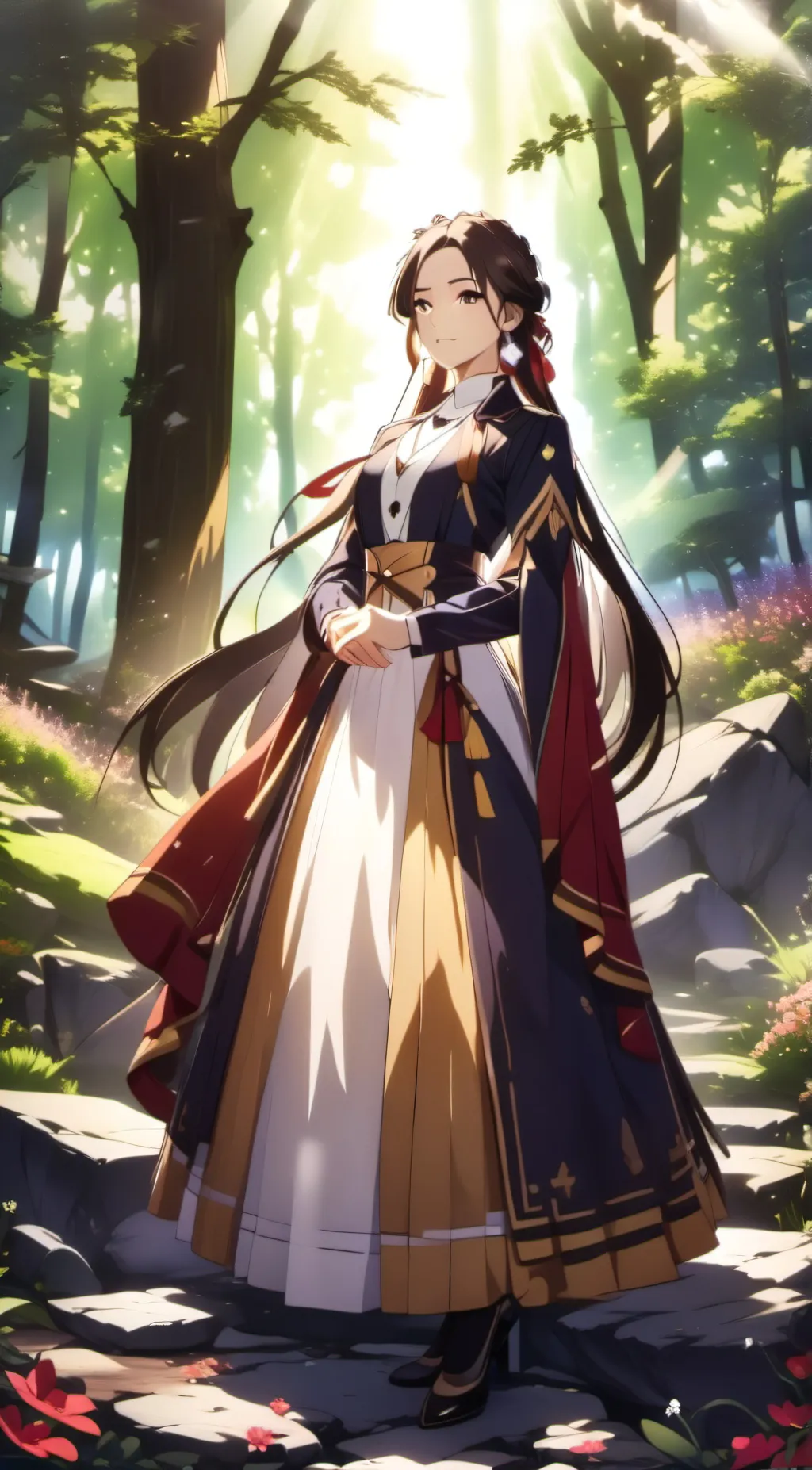 ai character: Luna background