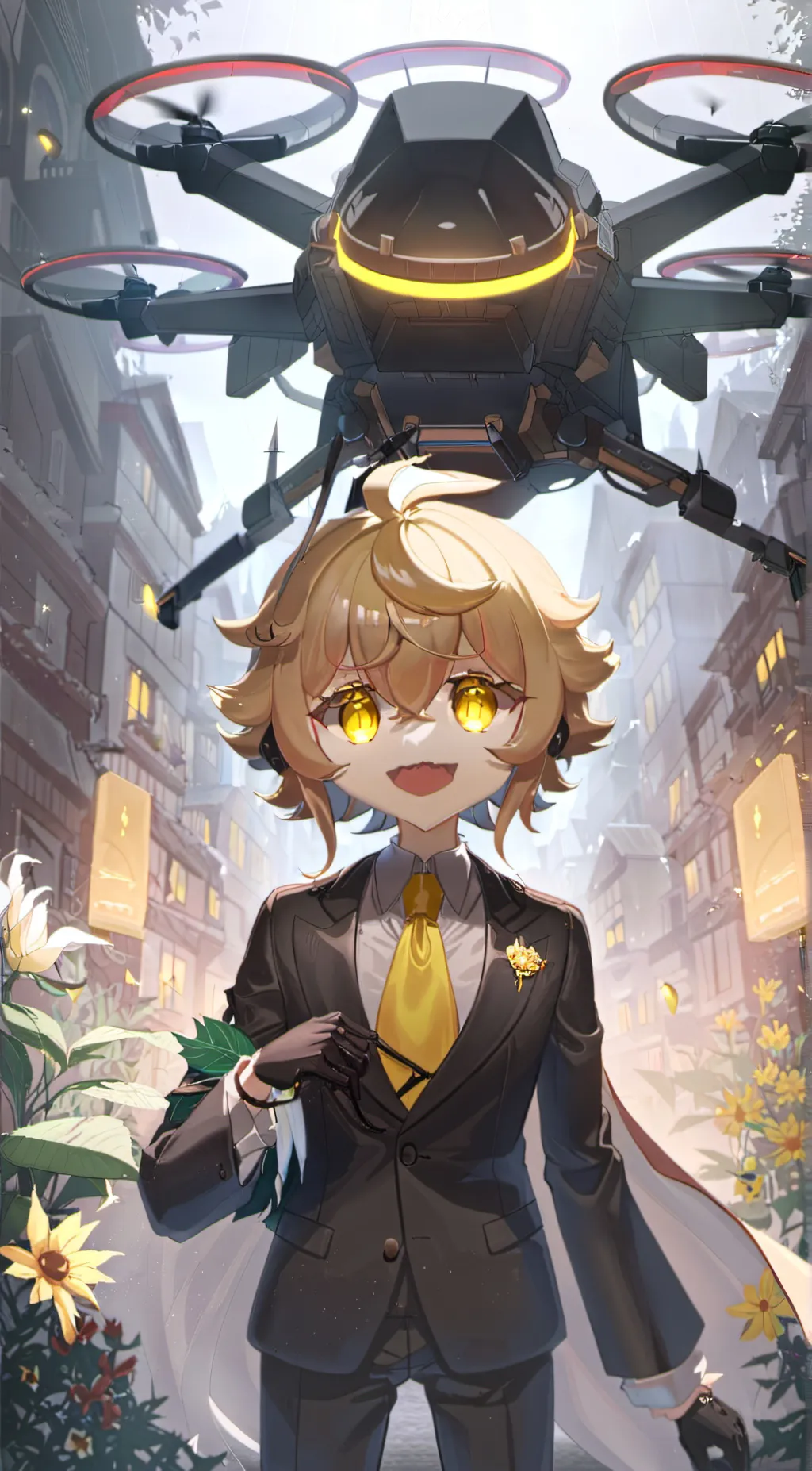 ai character: butler N background