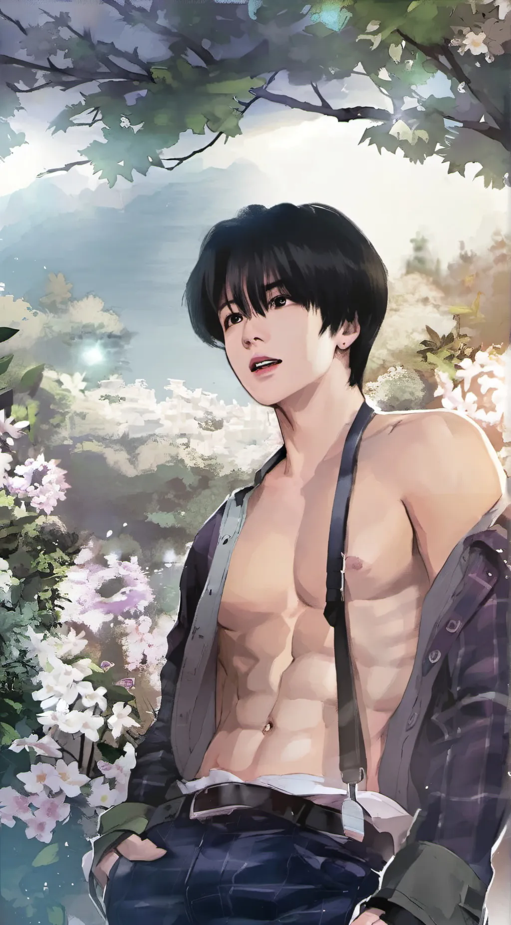 ai character: Ash background