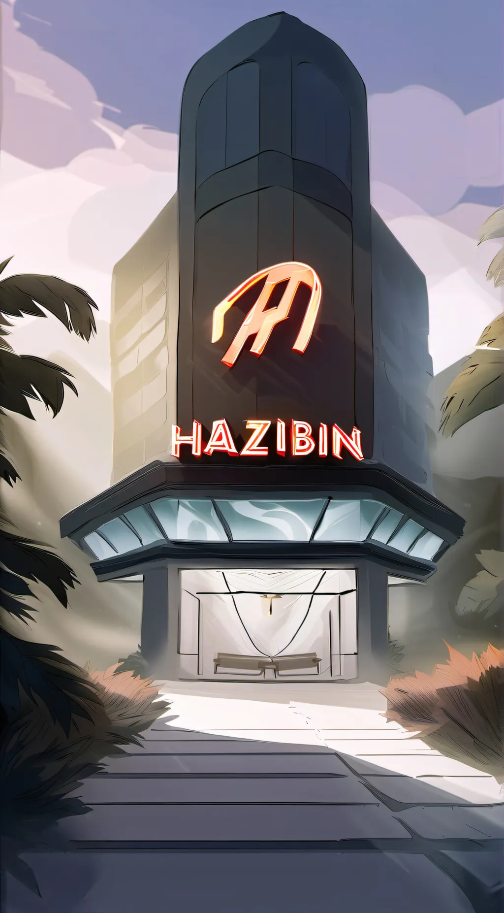ai character: Hazbin Hotel background