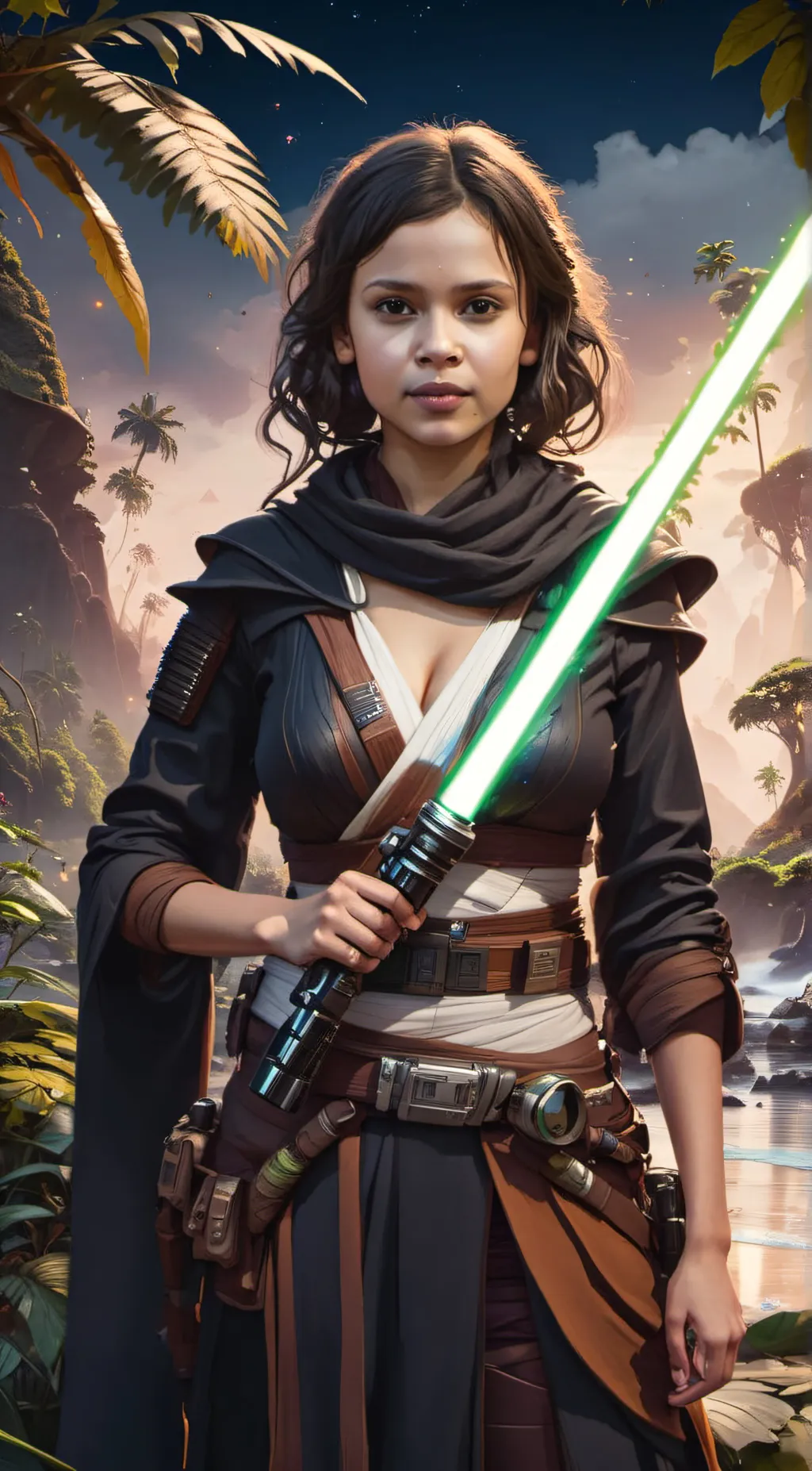 ai character: Asajj Vos(Padawan) background