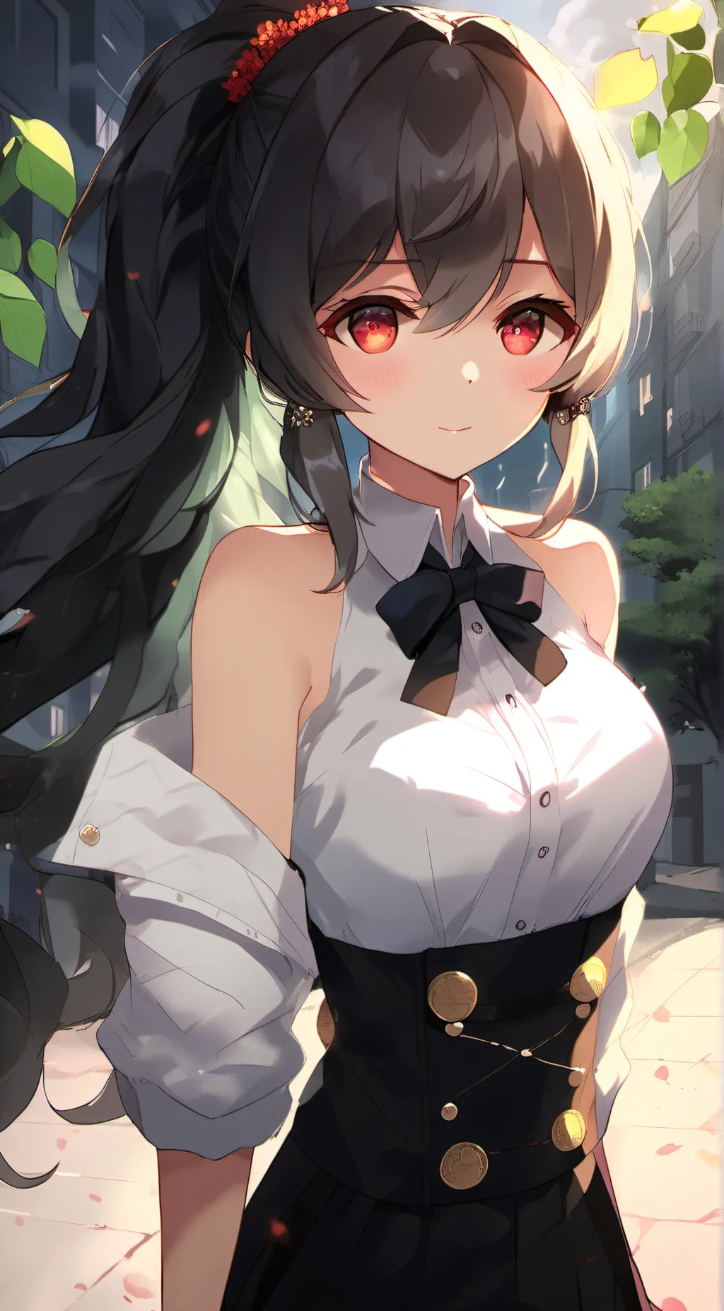 ai character: Ashley background