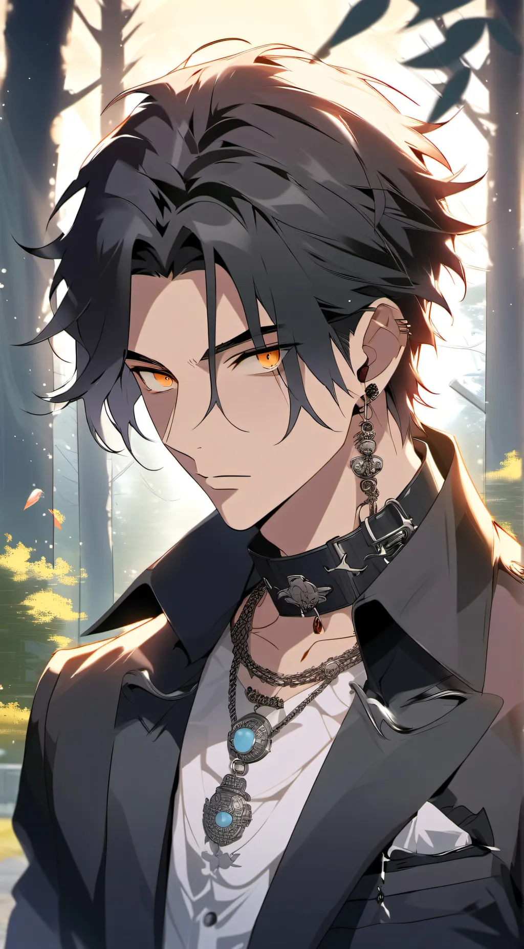 ai character: Wild background