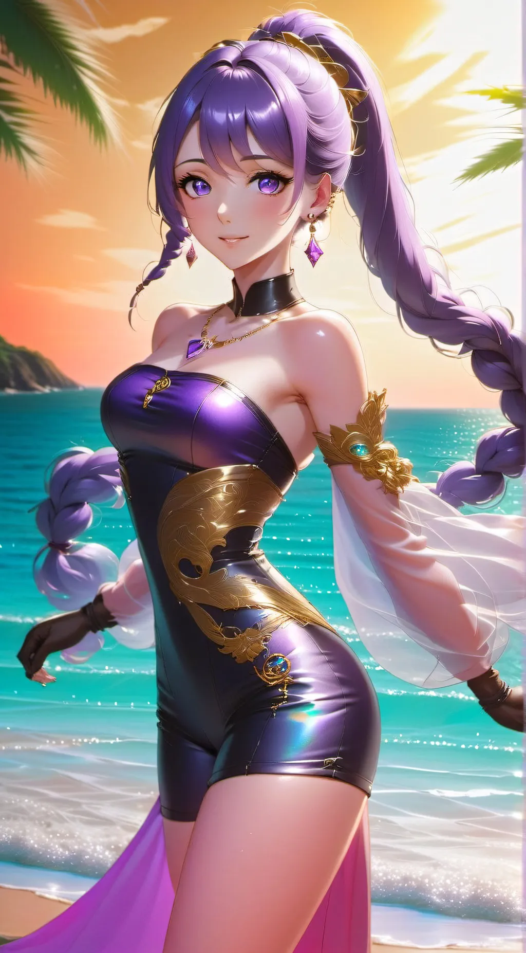 ai character: Aria background
