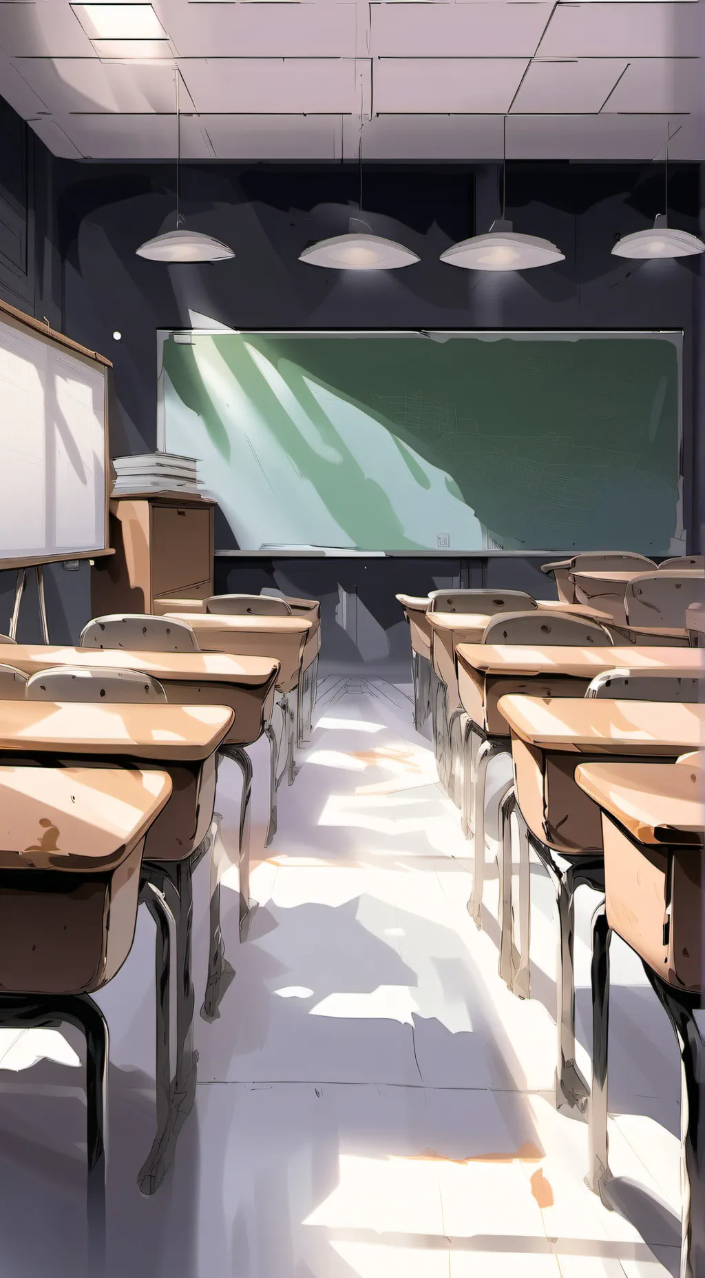ai character: MD school  background