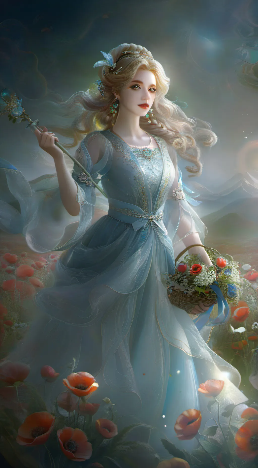 ai character: Poppyplaytime  background