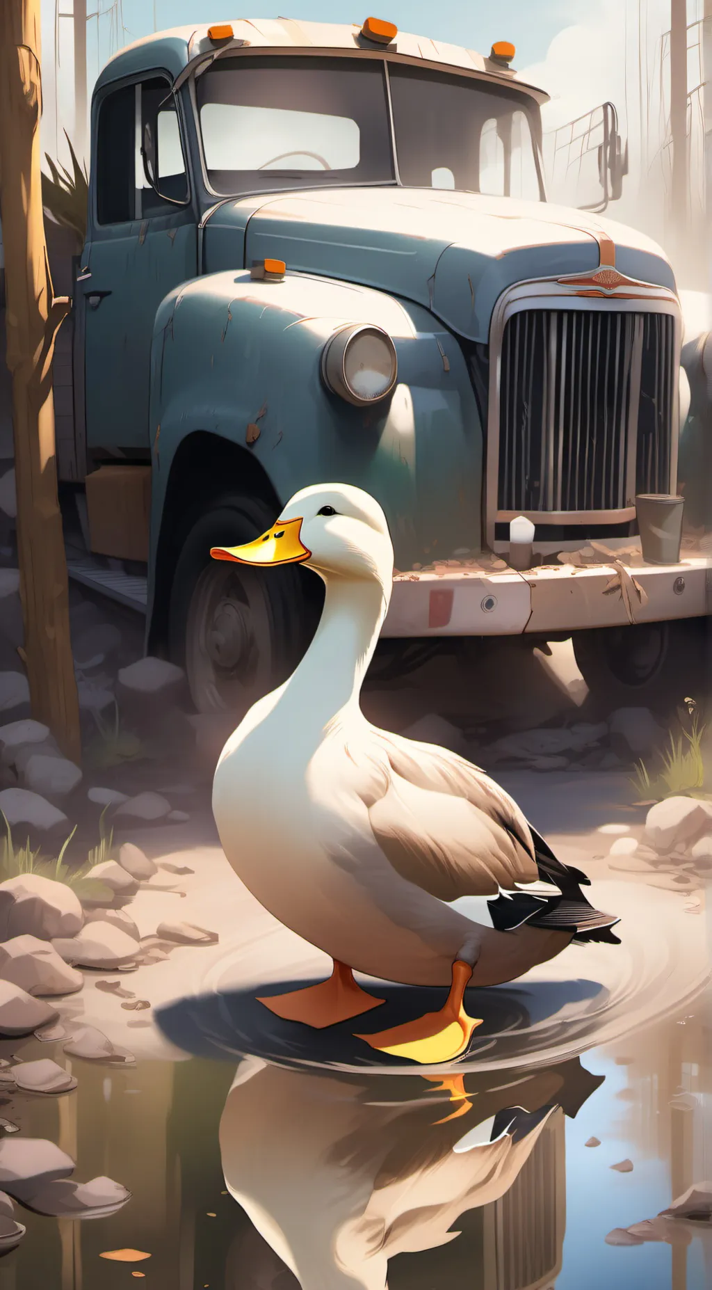 ai character: Mr Quakers  background