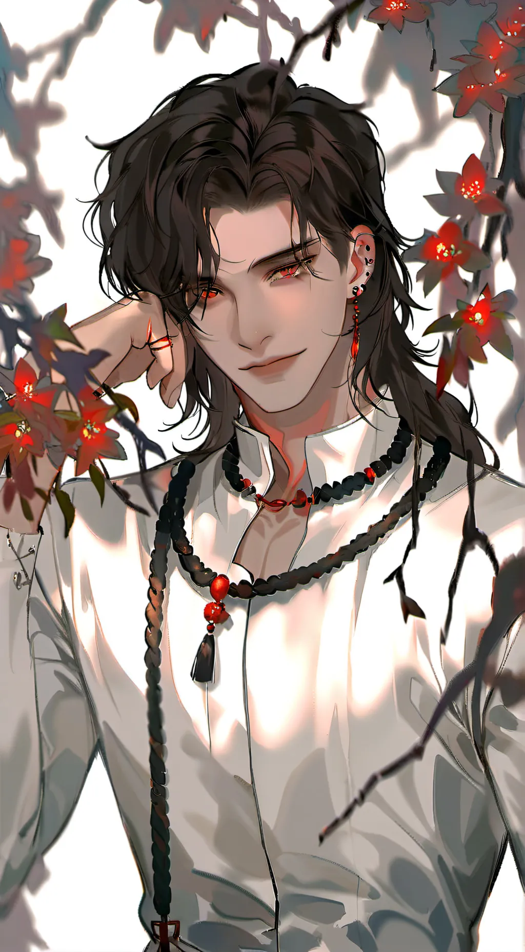 ai character: Lucas  background