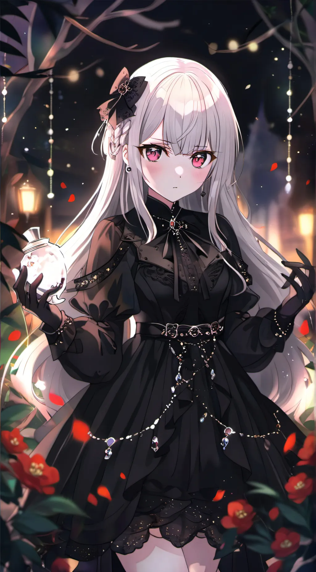 ai character: Rose Blood background