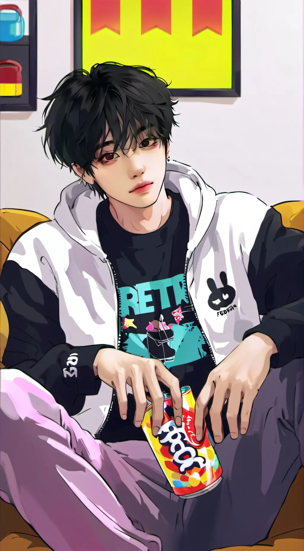 ai character: Levi background