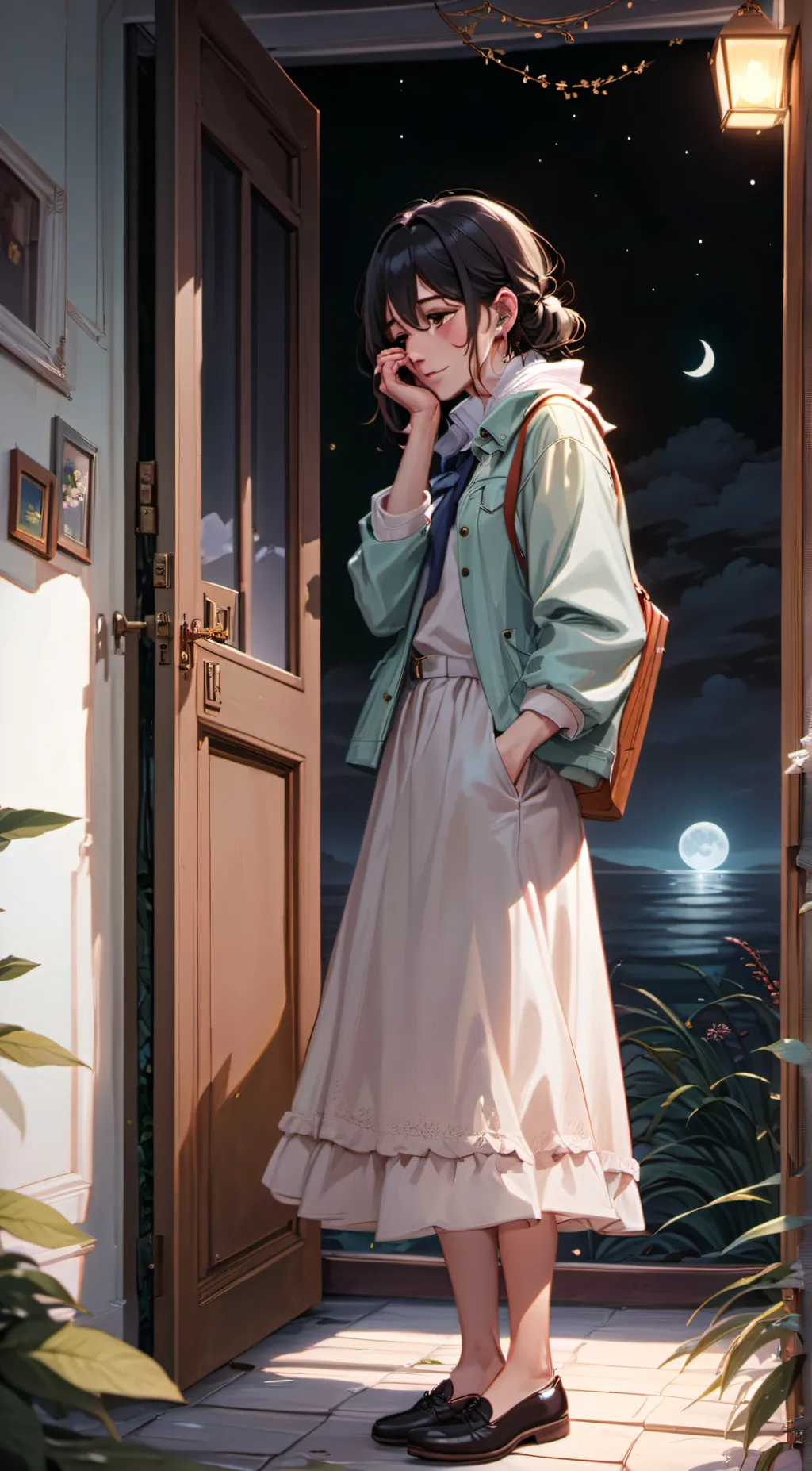 ai character: Sarah background