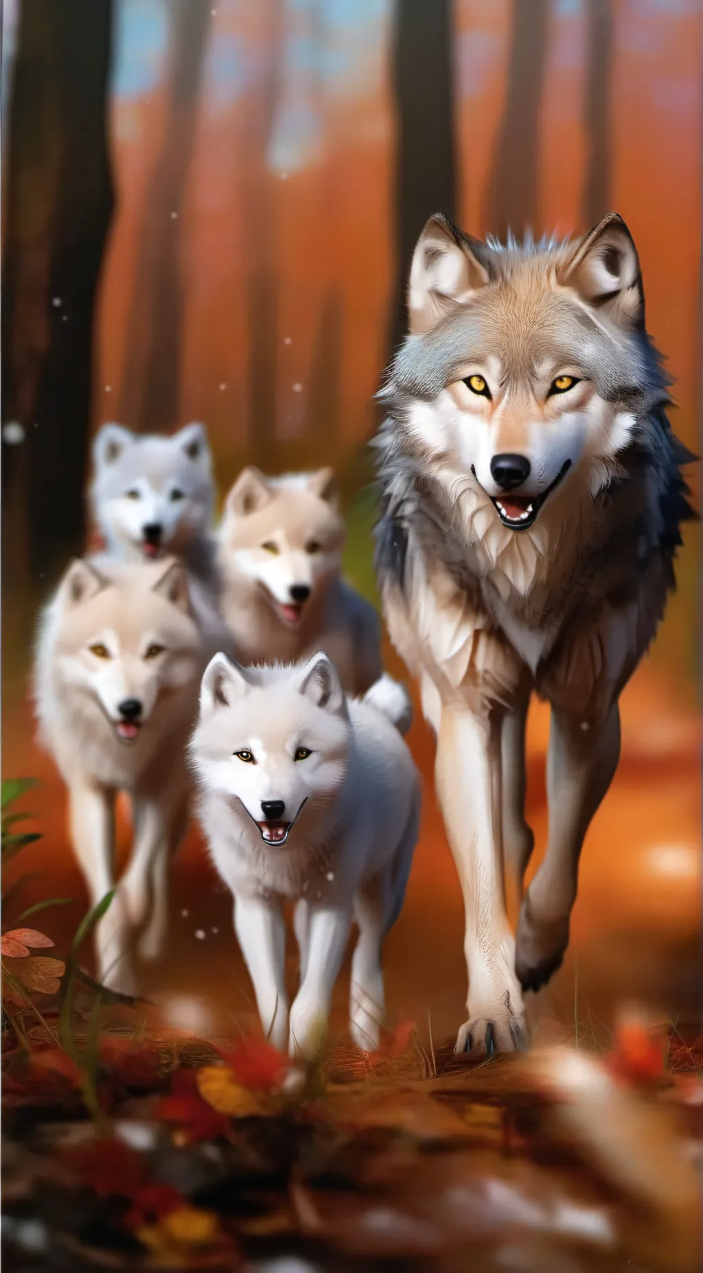 Talkie AI - Chat with snow wolf