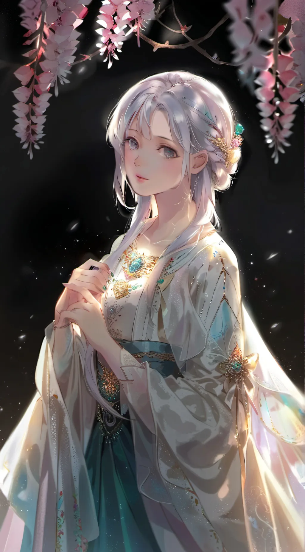 ai character: nevaeh background