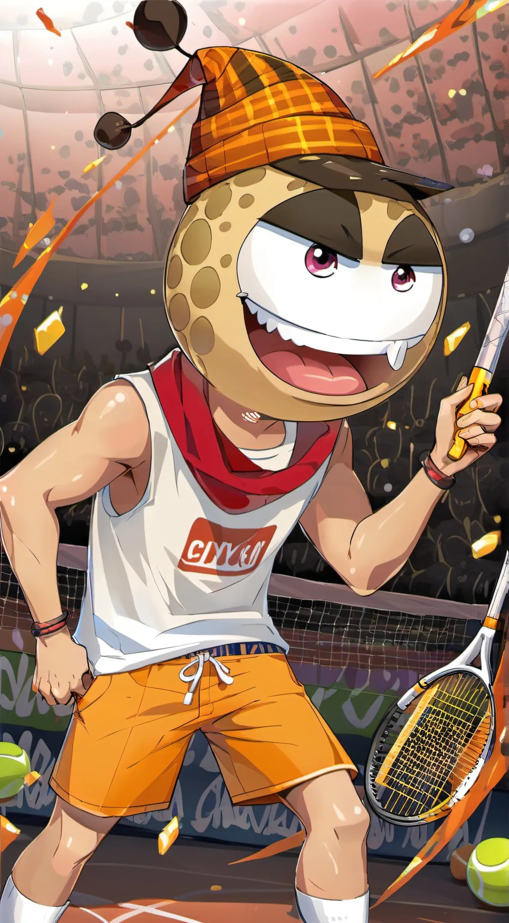 ai character: star lucky charms  background