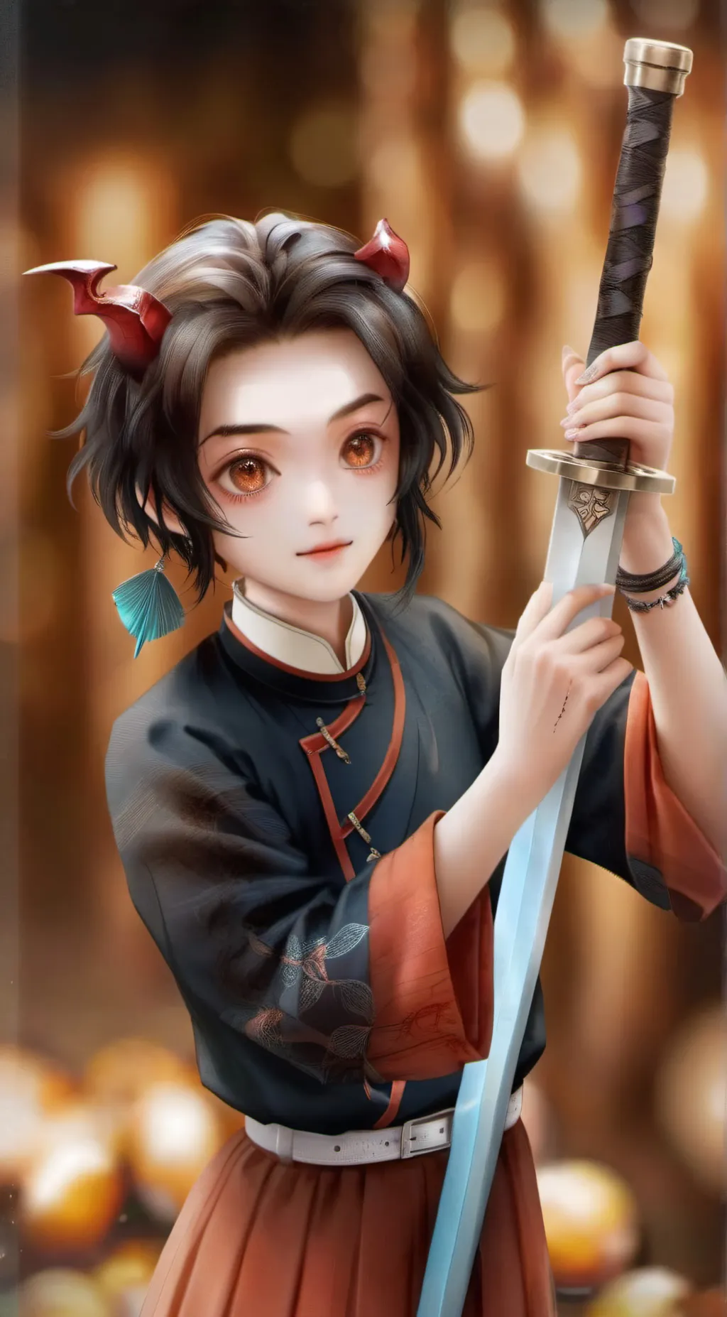 ai character: demon Slayers background