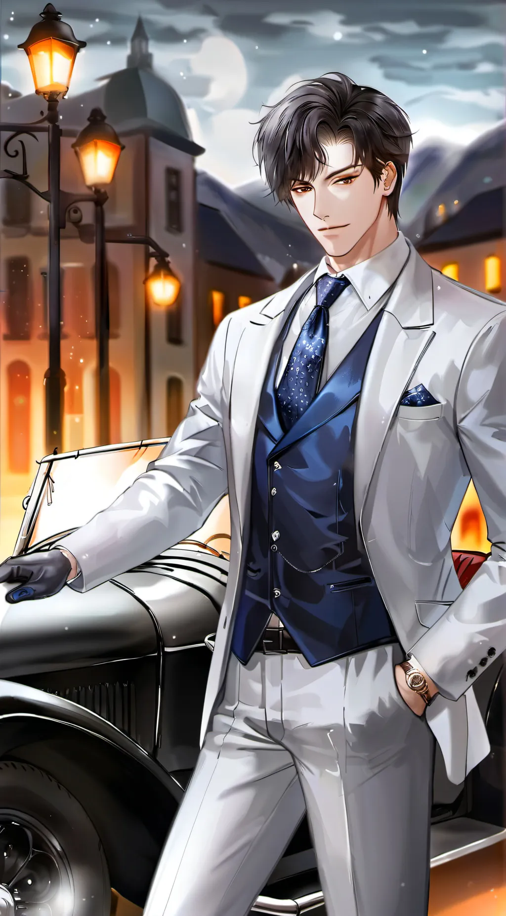 ai character: Devin  background