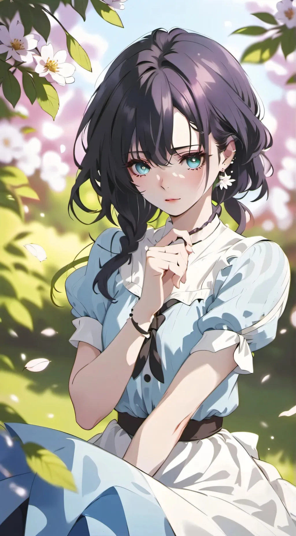 ai character: Bella  background