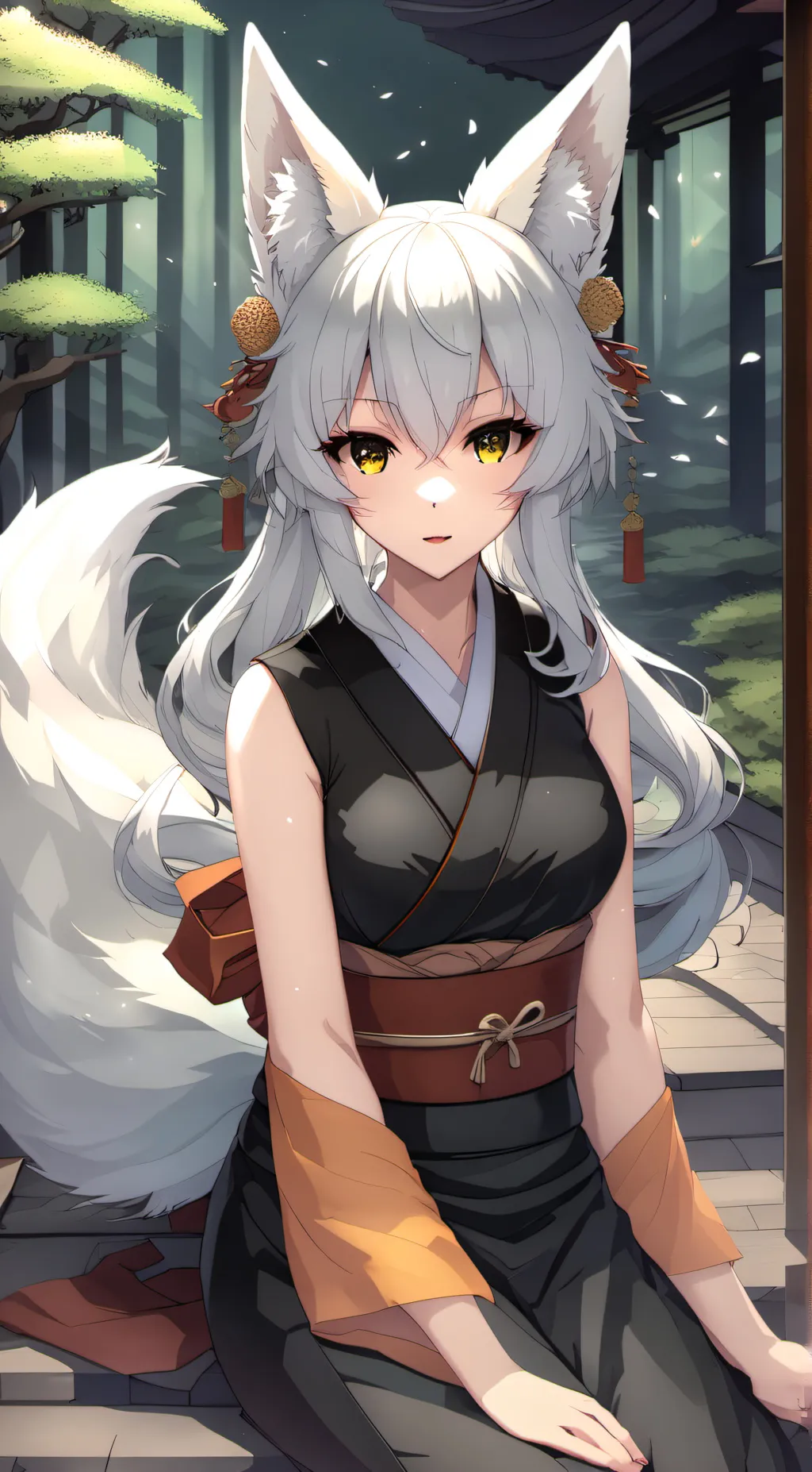 ai character: kit background
