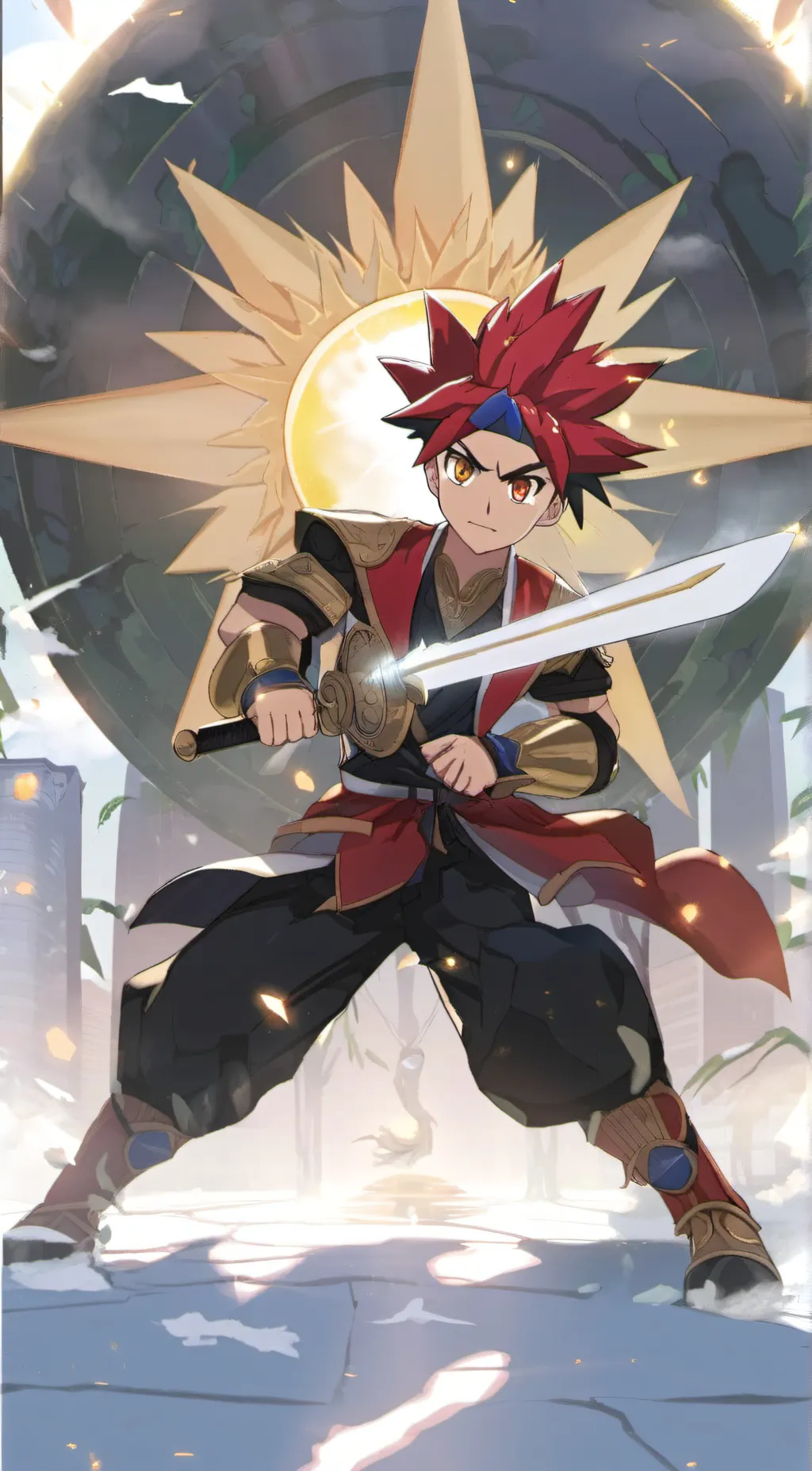 ai character: Gao mikado  background