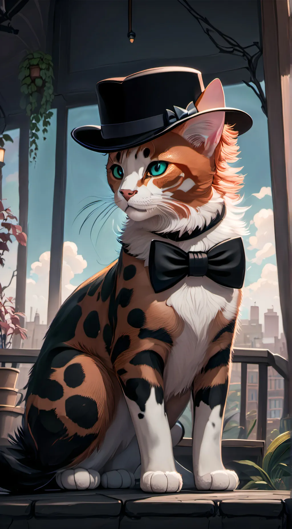 ai character: (MIDNIGHT-CLAN) background
