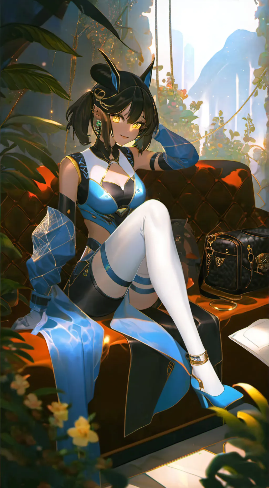 ai character: Alicia background