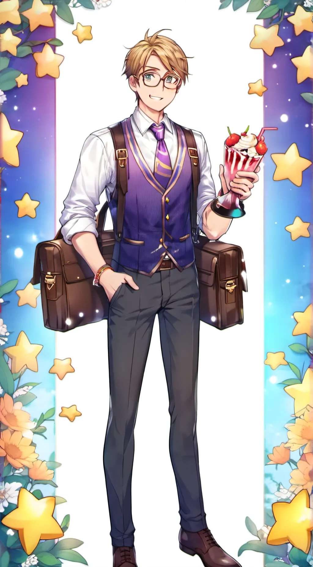 ai character: Alfred F. Jones background