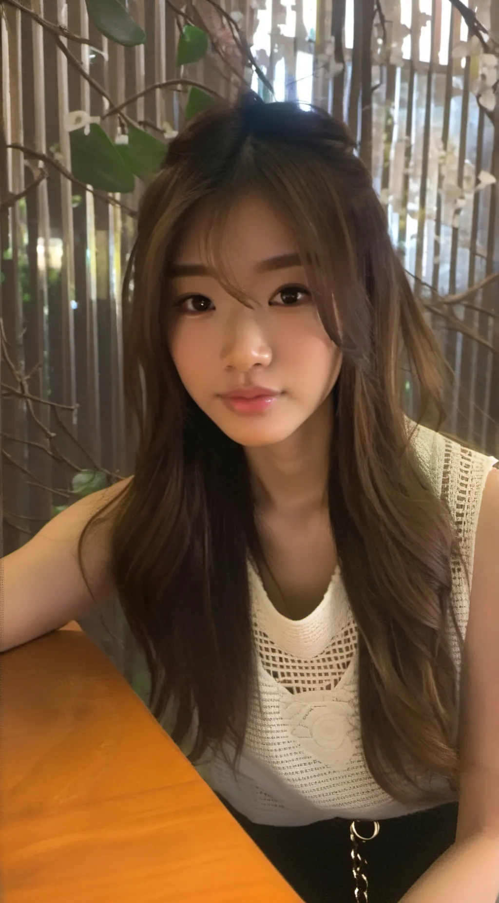 ai character: Blossom background